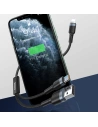 Kup Cablu USB / USB Tip C - Lightning Baseus Cafule PD 18W 2,4A 480 Mbps 1,2m (negru-gri) - BSU1502BLKGRY - {ean13} - Sklep Home Screen