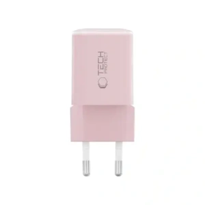 Kup Tech-Protect NCM33W 2-Port USB-A, USB-C Netzladegerät PD 33W / QC3.0 Baby Pink - THP4122 - {ean13} - Sklep Home Screen