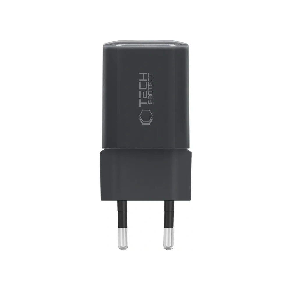 Ładowarka sieciowa Tech-Protect NCM33W 2-port USB-A, USB-C Network Charger PD 33W / QC3.0 Black
