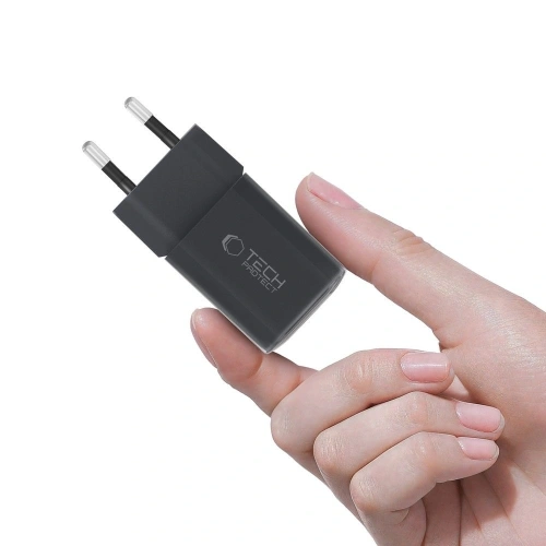 Kup Tech-Protect NCM33W Încărcător de rețea cu 2 porturi USB-A, USB-C PD 33W / QC3.0 Negru - THP4124 - {ean13} - Sklep Home Screen