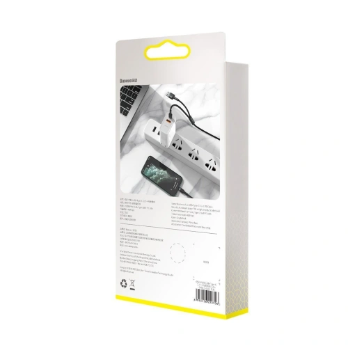 Kup Baseus USB / USB Typ C - Lightning Kabel Cafule PD 18W 2.4A 480 Mbps 1.2m (schwarz-grau) - BSU1502BLKGRY - {ean13} - Sklep Home Screen