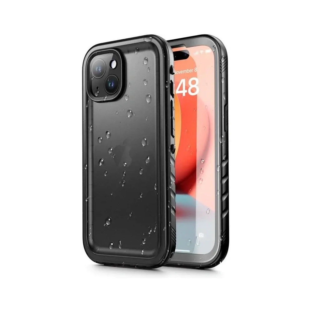 Etui wodoodporne Tech-Protect Shellbox IP68 Apple iPhone 15 Black
