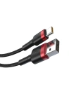Kup Kabel USB / USB Typ C - Lightning Baseus Cafule PD 18W 2,4A 480 Mbps 1,2m (černo-červený) - BSU1503BLKRED - {ean13} - Sklep Home Screen