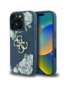Hádej zrnitou růži Velké 4G logo Apple iPhone 16 Pro Max modrý