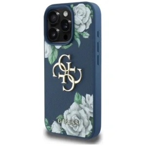 Kup Raten Sie die Grained Roses Big 4G-Logo Apple iPhone 16 Pro Max blau - GUE4535 - {ean13} - Sklep Home Screen