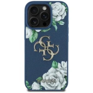 Kup Raten Sie die Grained Roses Big 4G-Logo Apple iPhone 16 Pro Max blau - GUE4535 - {ean13} - Sklep Home Screen
