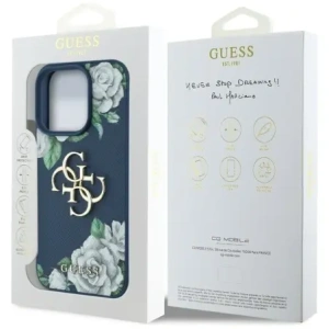 Kup Raten Sie die Grained Roses Big 4G-Logo Apple iPhone 16 Pro Max blau - GUE4535 - {ean13} - Sklep Home Screen
