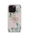 Kup Etui Guess Grained Roses Big 4G logo do Apple iPhone 16 Pro Max różowy - GUE4536 - {ean13} - Sklep Home Screen