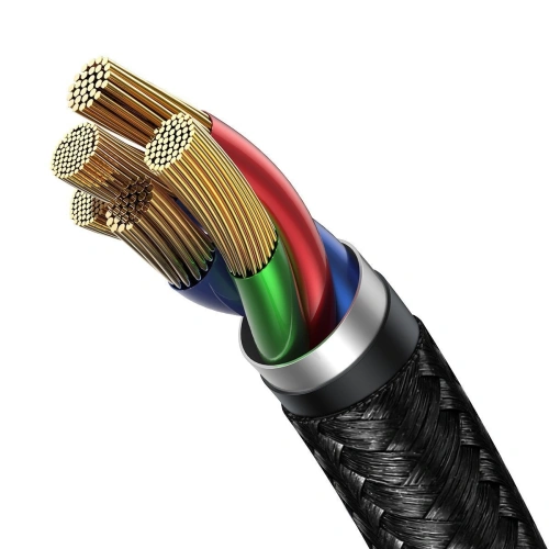 Kup Kabel USB / USB Typ C - Lightning Baseus Cafule PD 18W 2,4A 480 Mbps 1,2m (černo-červený) - BSU1503BLKRED - {ean13} - Sklep Home Screen