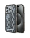 Karl Lagerfeld Liquide Glitter Monogram Gradient Apple iPhone 15 Pro Max black