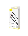 Kup Kabel USB / USB Typ C - Lightning Baseus Cafule PD 18W 2,4A 480 Mbps 1,2m (černo-červený) - BSU1503BLKRED - {ean13} - Sklep Home Screen
