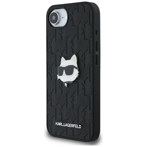 Kup Karl Lagerfeld Monogram Choupette Hlava Pin Apple iPhone 16e černá - KLD22023 - {ean13} - Sklep Home Screen