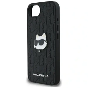 Kup Karl Lagerfeld Monogram Choupette Kopf Pin Apple iPhone 16e schwarz - KLD22023 - {ean13} - Sklep Home Screen