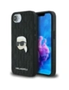 Karl Lagerfeld Monogram Karl Head Pin Apple iPhone 16e černý