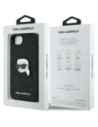 Kup Karl Lagerfeld Monogram Karl Head Pin Apple iPhone 16e negru - KLD22024 - {ean13} - Sklep Home Screen