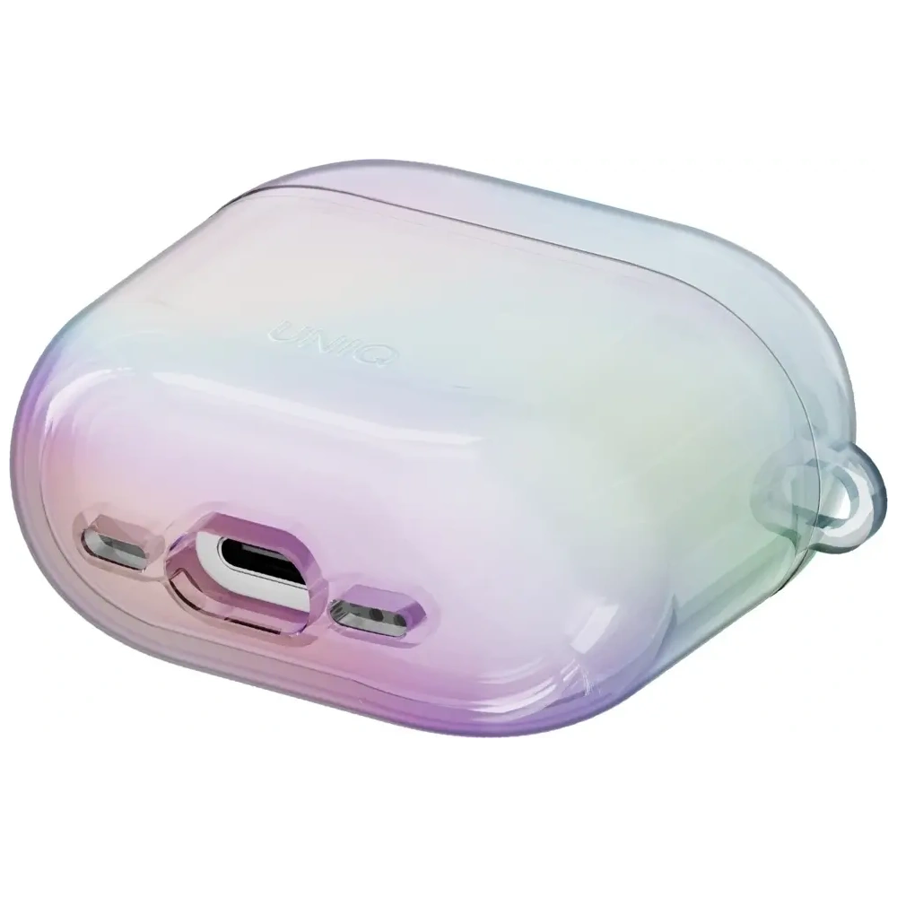 Etui UNIQ Iridescia do Apple AirPods 4 Hang Case holo quartz
