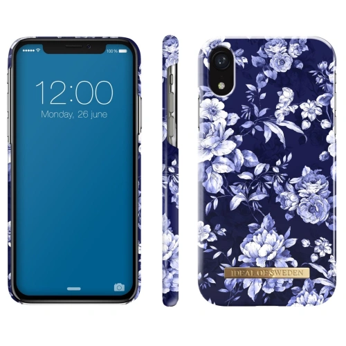 Kup Etui iDeal Of Sweden Apple iPhone XR (albastru marin înflorit) - IDS034BLUBLO - {ean13} - Sklep Home Screen