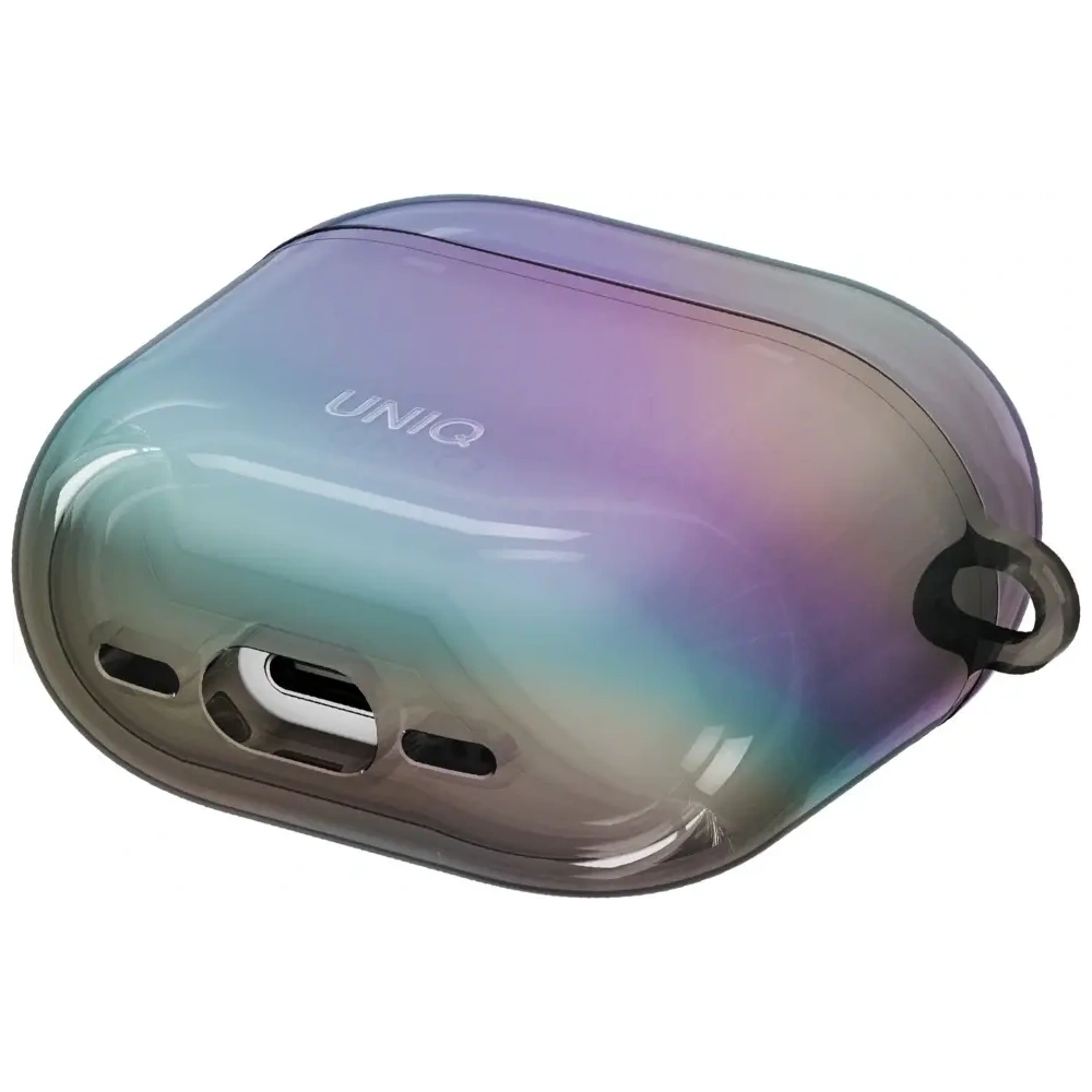 Etui UNIQ Iridescia do Apple AirPods 4 Hang Case midnight quartz