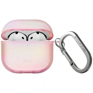 Kup UNIQ Iridescia Apple AirPods 4 Pouzdro na zavěšení růžový prism - UNIQ1531 - {ean13} - Sklep Home Screen