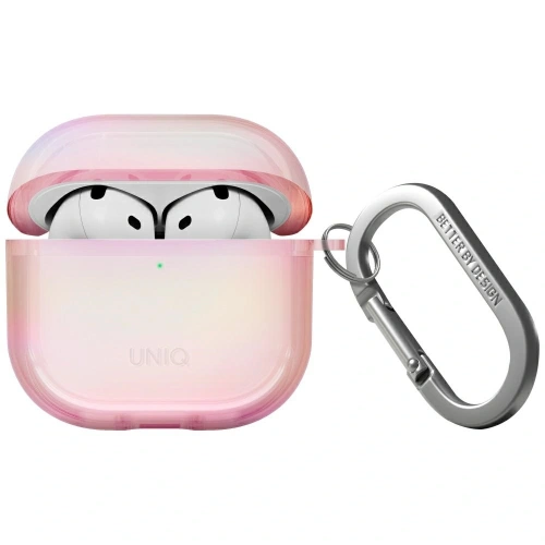 Kup UNIQ Iridescia Apple AirPods 4 Hülle rosa Prism - UNIQ1531 - {ean13} - Sklep Home Screen