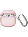 Etui UNIQ Iridescia do Apple AirPods 4 Hang Case pink prism