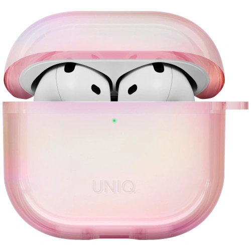 Kup UNIQ Iridescia Apple AirPods 4 Hülle rosa Prism - UNIQ1531 - {ean13} - Sklep Home Screen