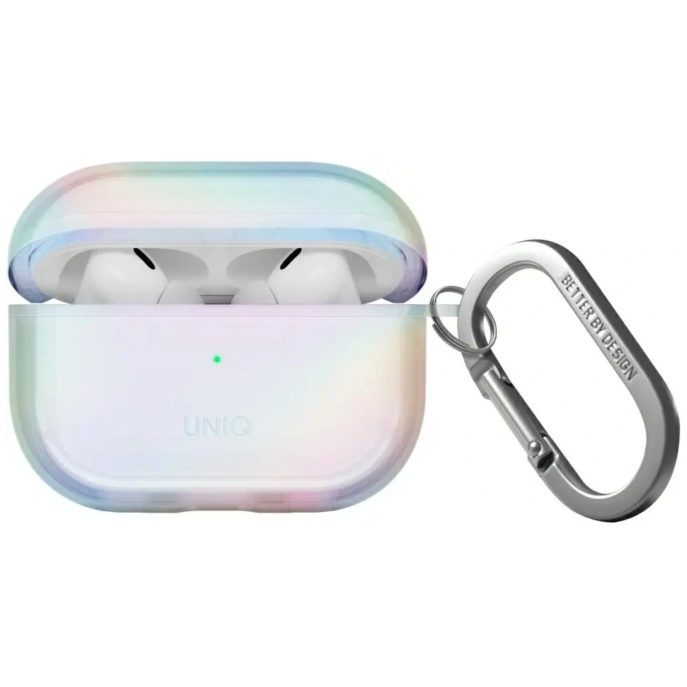 Etui UNIQ Iridescia do Apple AirPods Pro 2 Hang Case holo quartz