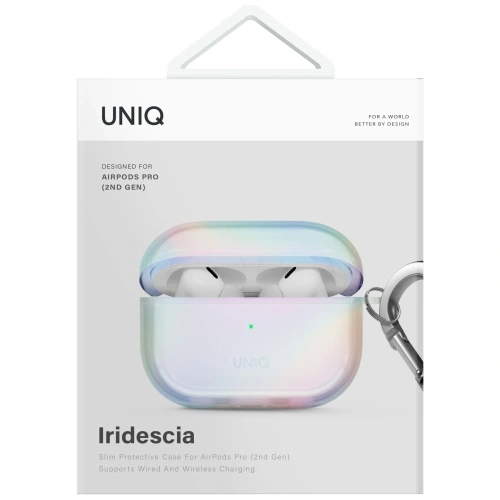 Buy UNIQ Iridescia Apple AirPods Pro 2 Hang Case holo quartz - UNIQ1532 - {ean13} - Home Screen Store Europe