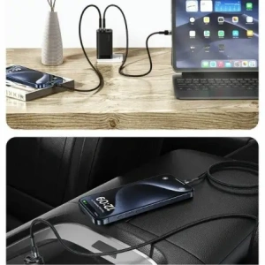Kup USAMS Kabel USB-C na USB-C set 30szt.  60W 1,2m pleciony SJ724ZJ01 (US-SJ724 ) - 6958444991894 - {ean13} - Sklep Home Screen
