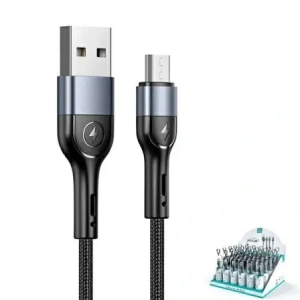 Kup Kabel USAMS U55 2A micro USB1szt. for set U55 czarny/black 1m SJ450ZJ01 (US-SJ450) SJ450USBSG01 - 6958444945279 - {ean13} - Sklep Home Screen