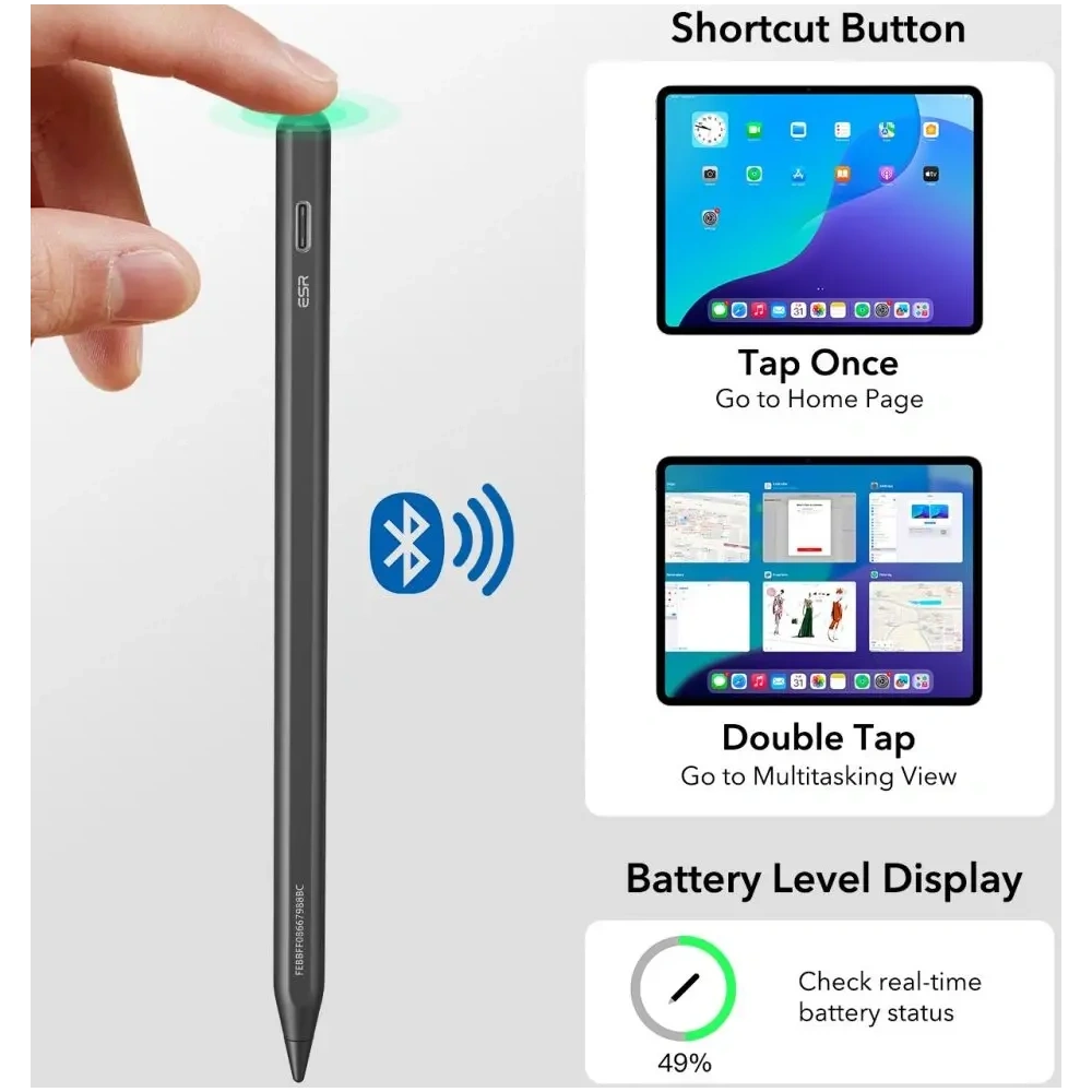 Rysik ESR Geo Digital Stylus Pen Black