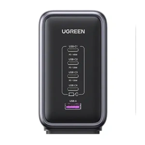 Kup UGREEN CD333 Nexode Netzadapter, USB-A. 4xUSB-C, GaN, 300W + USB-C Kabel 240W (schwarz) - UGR5627 - {ean13} - Sklep Home Screen