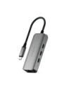 Satechi 4w1 USB-C / 3xUSB-C 3.2 gen2 10Gbps, 2.5 Gigabit Ethernet (space gray)