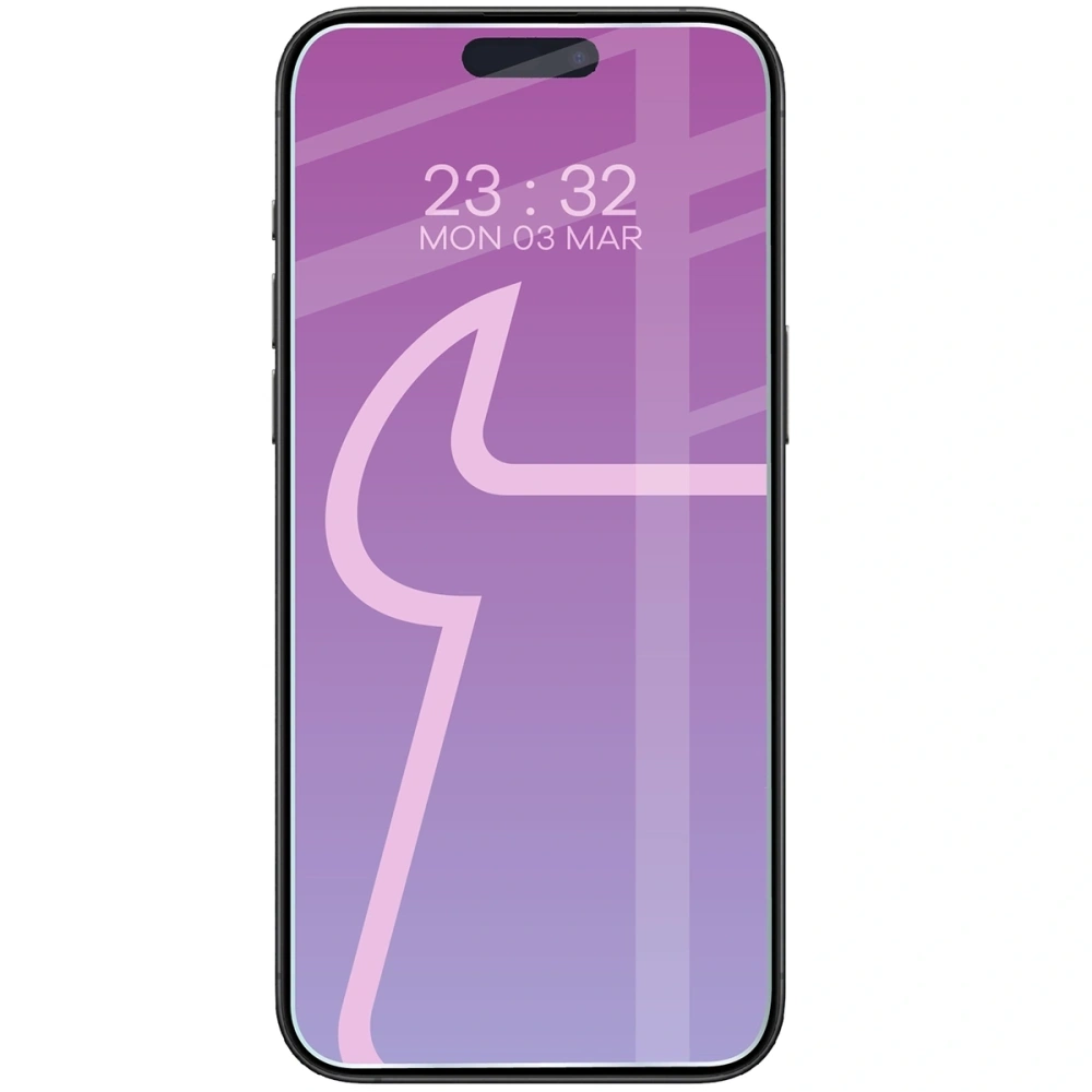 Elastyczne szkło hybrydowe Bizon Glass Mule do Apple iPhone 15 Pro Max