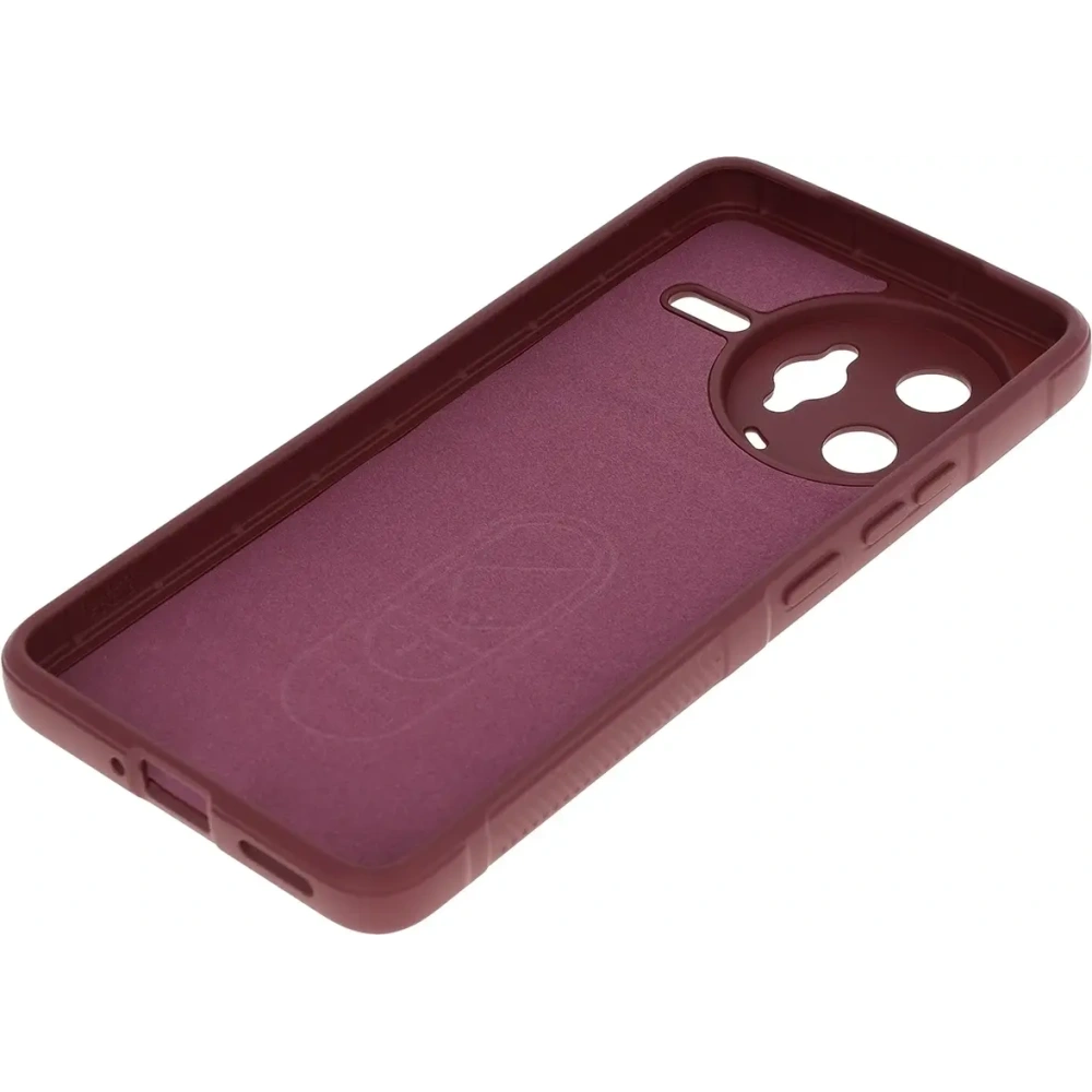 Pancerne etui Bizon Case Tur do Xiaomi Poco F7 Ultra burgundowe
