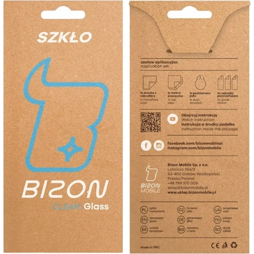Kup Szkło hartowane Bizon Glass Clear 2 do Xiaomi Poco F7 Pro / F7 Ultra - BIZ9051 - {ean13} - Sklep Home Screen