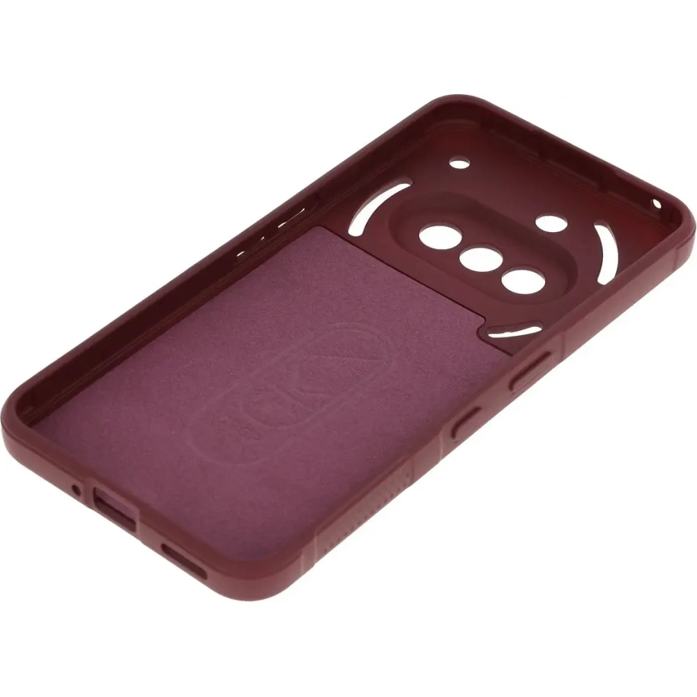 Pancerne etui Bizon Case Tur do Nothing Phone (3a) burgundowe