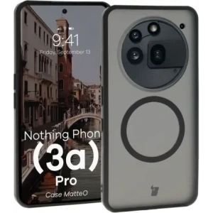 Buy Bizon Case MatteO Magnetic Nothing Phone (3a) Pro smoky black - BIZ9054 - {ean13} - Home Screen Store Europe