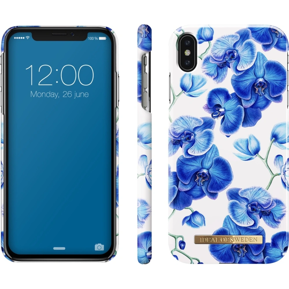 Etui iDeal Of Sweden Apple iPhone Xs Max (baby blue orchids)