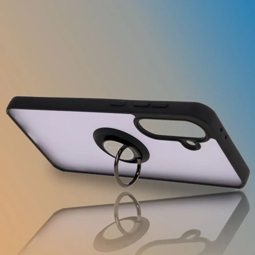 Kup Bizon Case Hybrid Ring Samsung Galaxy A36 5G kouřový s černým rámem - BIZ9055 - {ean13} - Sklep Home Screen