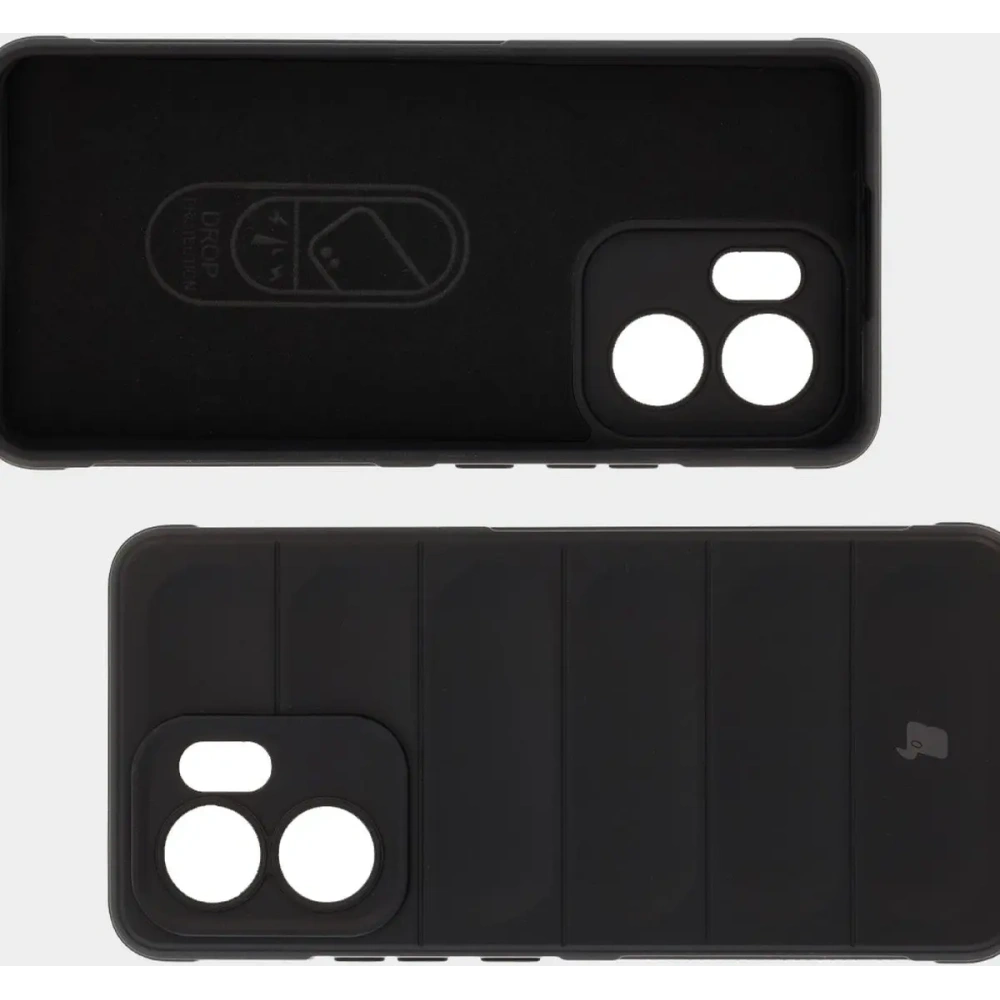 Pancerne etui Bizon Case Tur do Oppo Reno13 F czarne