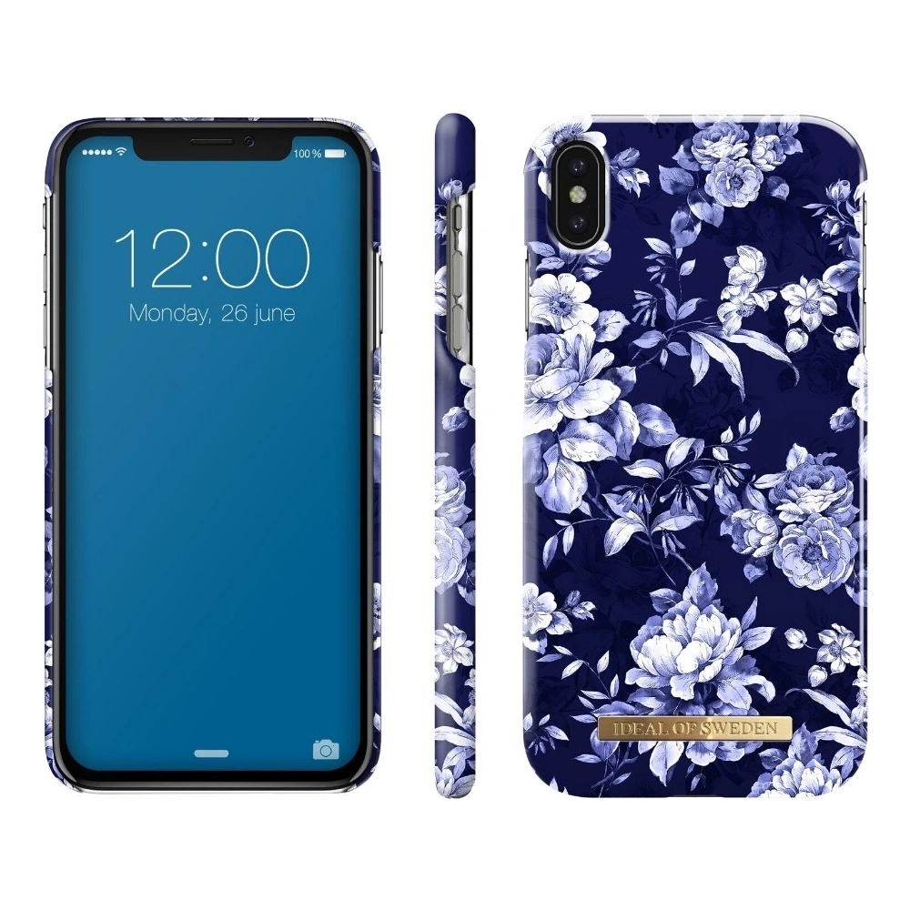 Etui iDeal Of Sweden Apple iPhone Xs Max (sailor blue bloom)