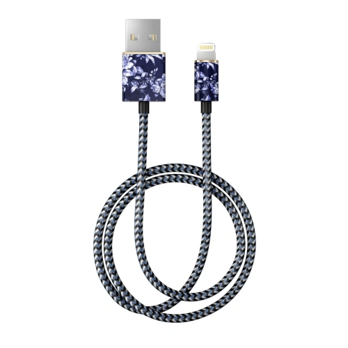 Kup Cablu iDeal Of Sweden Lightning 1m (Sailor Blue Bloom) - IDS022BLUBLO - {ean13} - Sklep Home Screen
