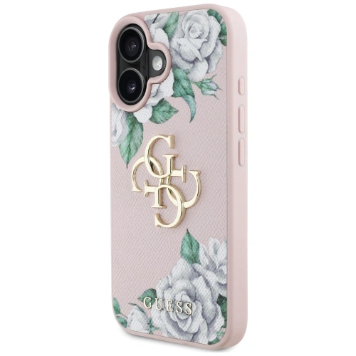 Kup Raten Sie die graniastigen Rosen Big 4G-Logo Apple iPhone 16 pink - GUE4539 - {ean13} - Sklep Home Screen