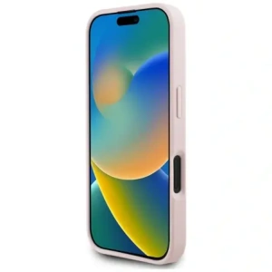 Kup Hádejte zrnitou růži Velké 4G logo Apple iPhone 16 růžový - GUE4539 - {ean13} - Sklep Home Screen