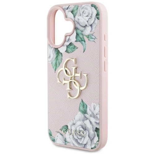 Kup Raten Sie die graniastigen Rosen Big 4G-Logo Apple iPhone 16 pink - GUE4539 - {ean13} - Sklep Home Screen