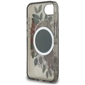 Buy Guess IML Flowers MagSafe Apple iPhone 16e black - GUE4540 - {ean13} - Home Screen Store Europe