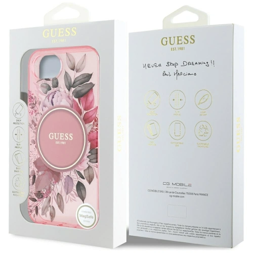 Kup Vermutlich IML Blumen MagSafe Apple iPhone 16e rosa - GUE4541 - {ean13} - Sklep Home Screen