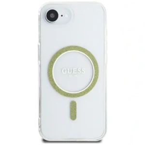 Buy Guess IML Glitter Circle MagSafe Apple iPhone 16e clear - GUE4542 - {ean13} - Home Screen Store Europe