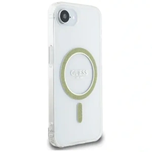 Buy Guess IML Glitter Circle MagSafe Apple iPhone 16e clear - GUE4542 - {ean13} - Home Screen Store Europe